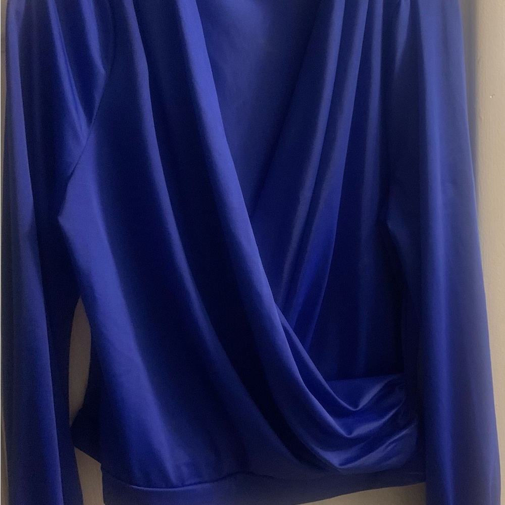 Cobalt Blue Blouse